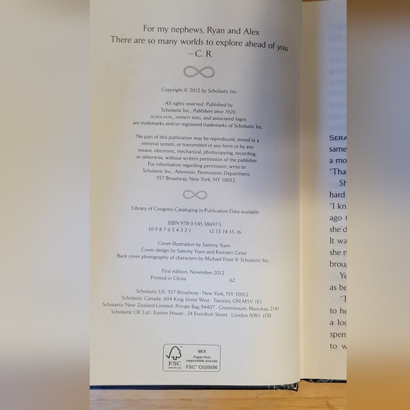 HB Books 1-3 Infinity Ring series by Dashner/Ryan/McMann Scholastic Books - Picture 7 of 12